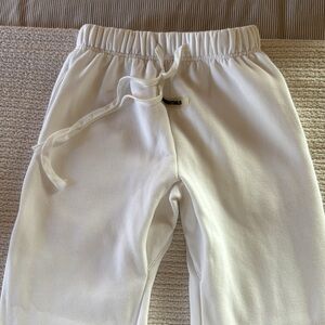 Essentials White Sweatpants